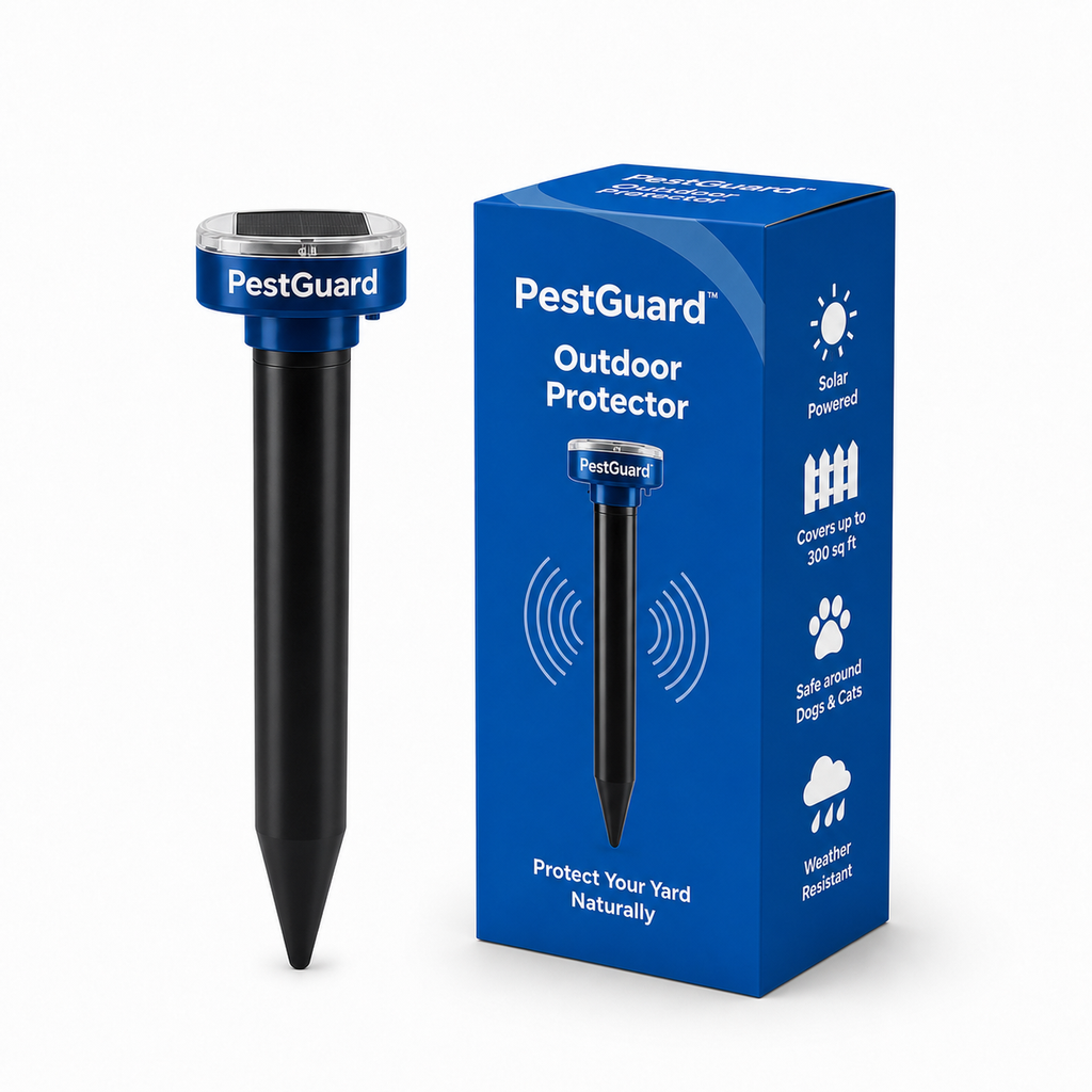 PestGuard Outdoor Solar Garden Pest Repeller clean product image