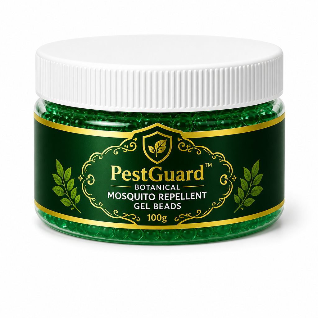 PestGuard Botanical Mosquito Repellent Gel Beads - Pure Natural Indoor & Patio Protection clean product image