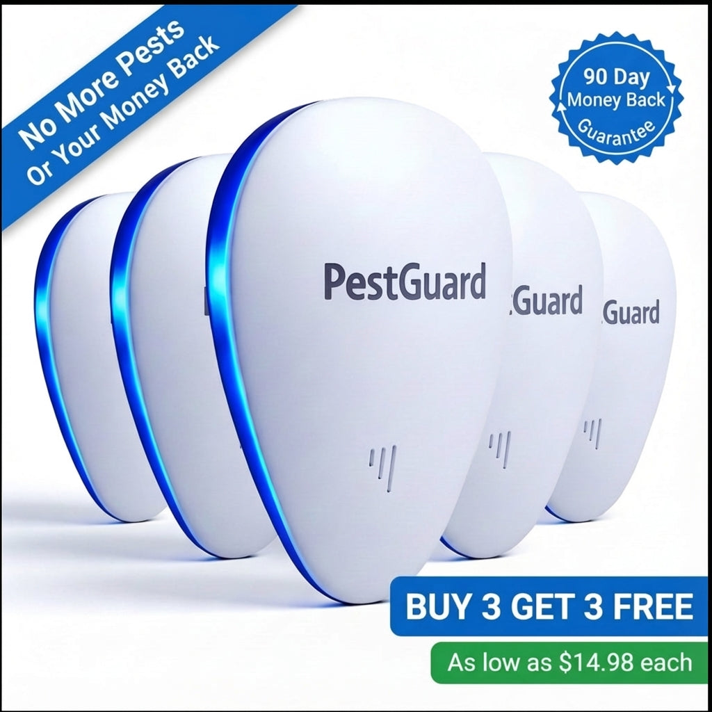 PestGuard 90-day money back guarantee seal