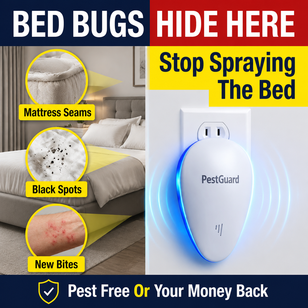 Pest Guard™ Bed Bug Killer Pest Repeller retail box main image