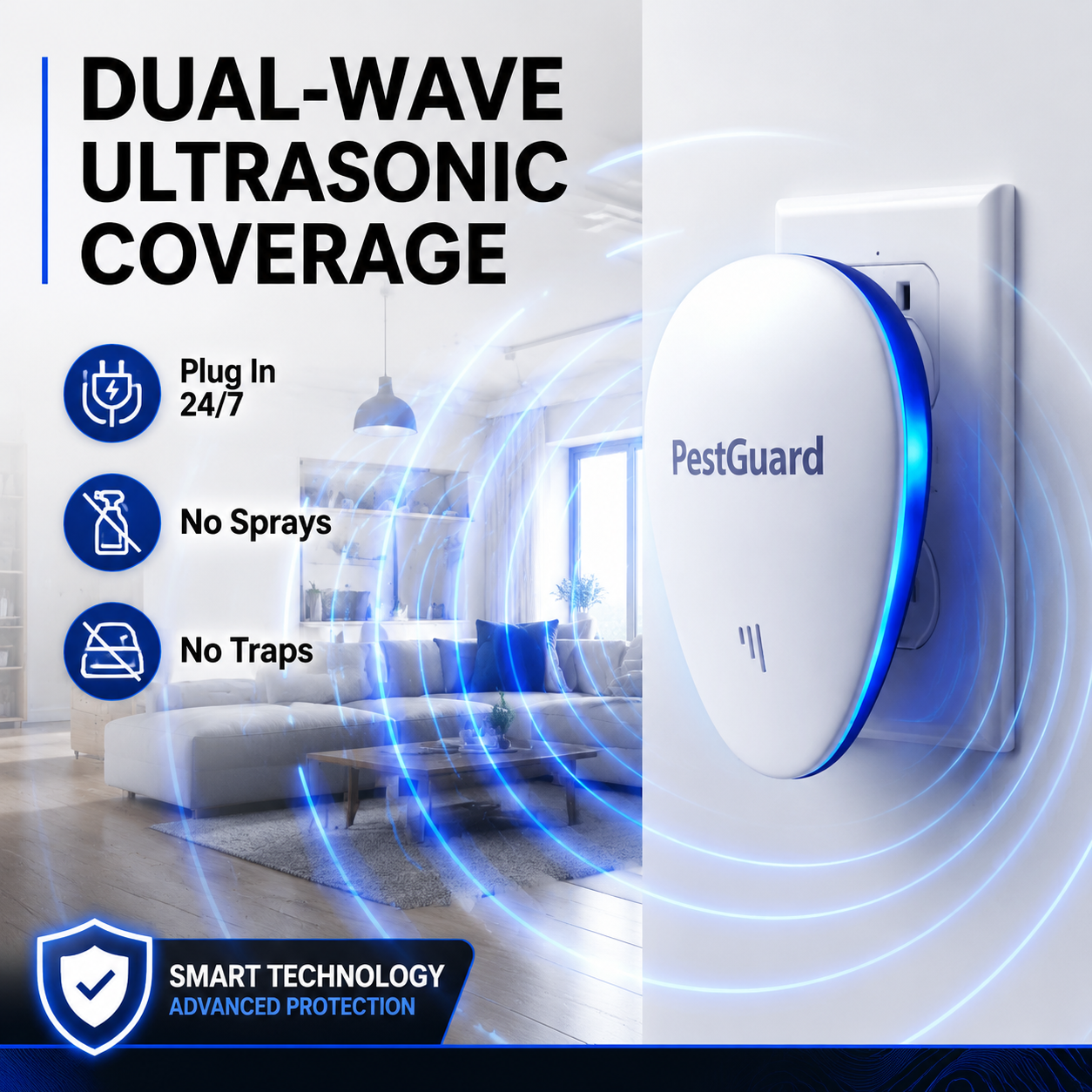 PestGuard Dual-Wave ultrasonic technology image